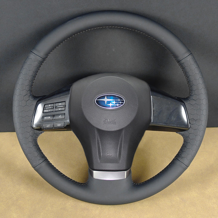 USA Warehouse Steering Wheel Cover for Subaru Forester Legacy Outback XV Crosstrek Impreza 2012-2016