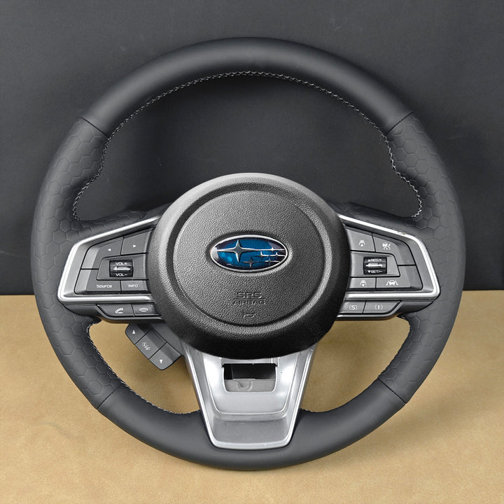 USA Warehouse Steering Wheel Cover for Subaru Forester Outback Impreza Crosstrek Ascent Legacy Liberty XV 2016-2025