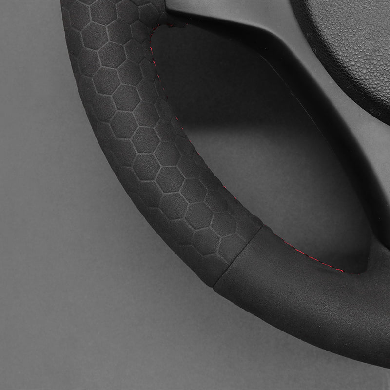 USA Warehouse Steering Wheel Cover for BMW M3 E92 E90 E93 1 Series E82 E87 E88 E81 3 Series E90 E91 E92 E93 2005-2013#year_2005-2013