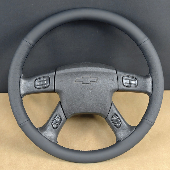 Steering Wheel Cover for Chevrolet Chevy Silverado 1500 2500 3500- Ship From USA#year_2003-2006