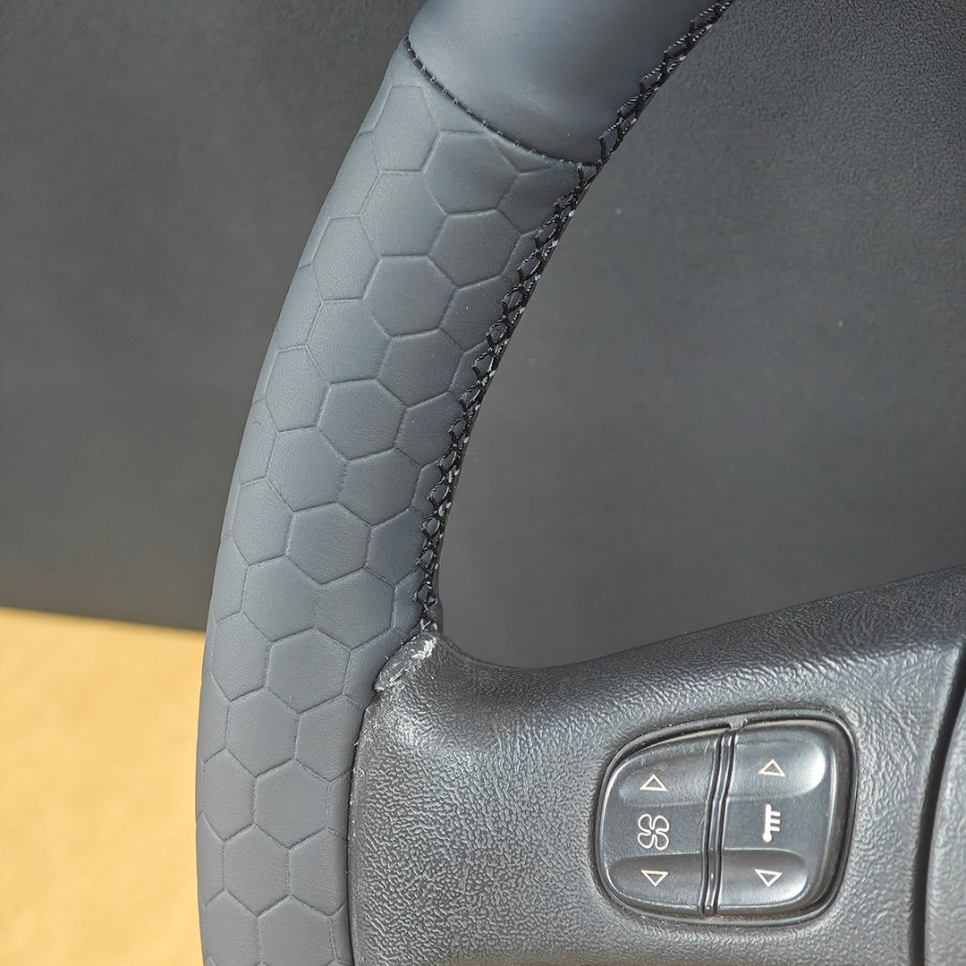 Steering Wheel Cover for Chevrolet Chevy Silverado 1500 2500 3500- Ship From USA#year_2003-2006