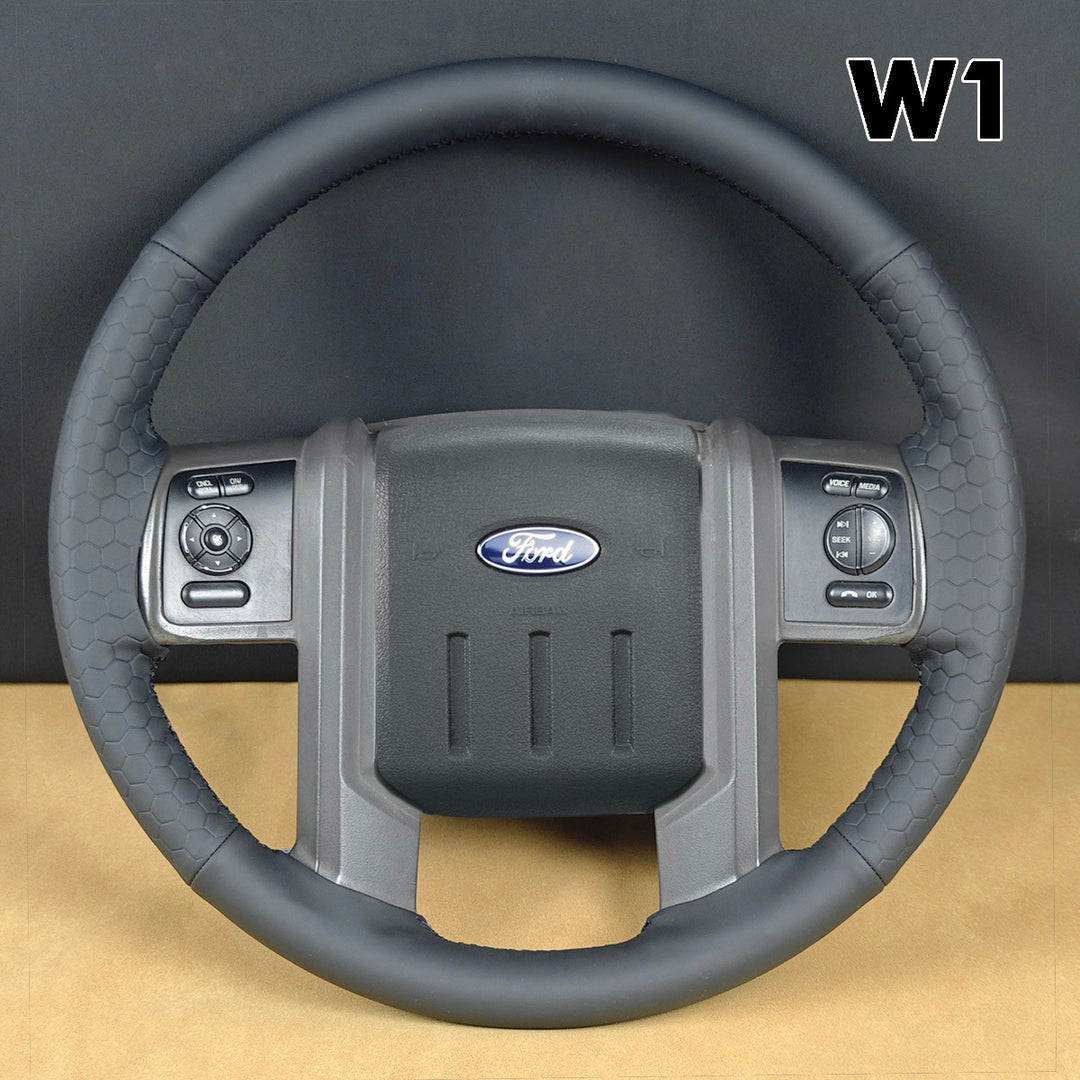 Steering Wheel Cover for Ford F250 F-250 F350 F-350 F550 F-550 Lariat Expedition King Ranch Super duty 2007-2016