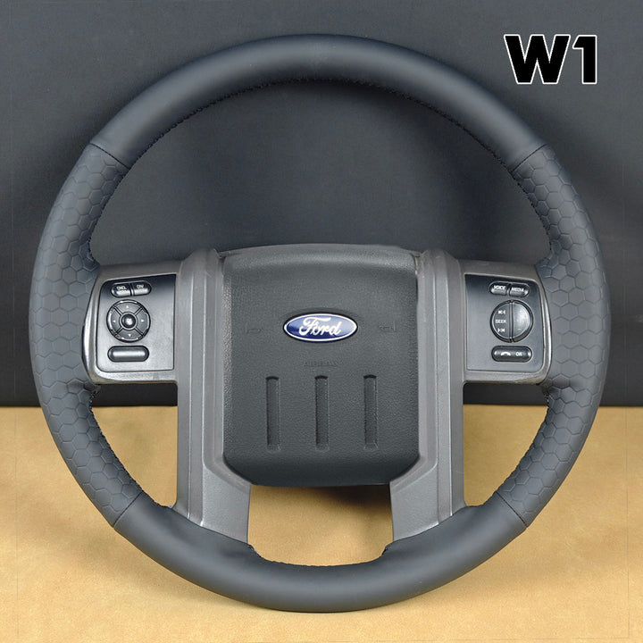 Steering Wheel Cover for Ford F250 F-250 F350 F-350 F550 F-550 Lariat Expedition King Ranch Super duty 2007-2016
