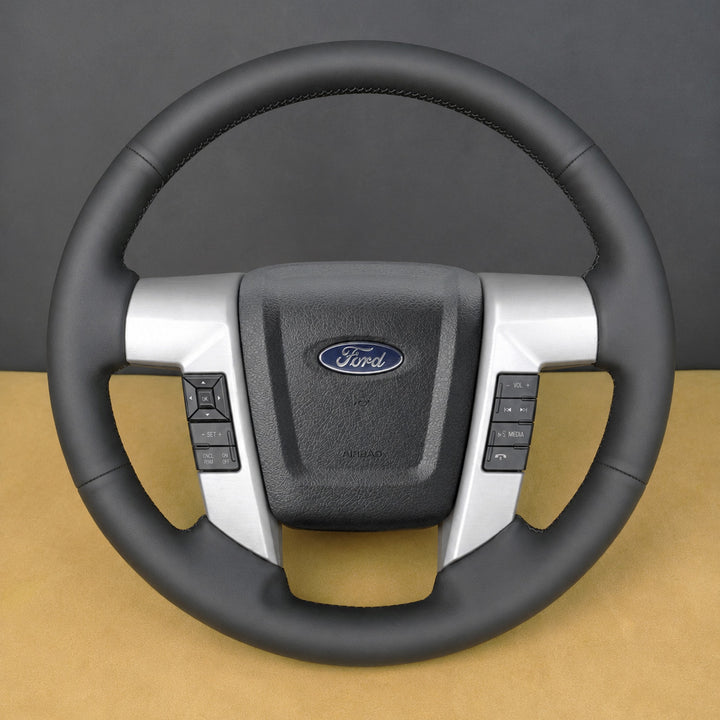 USA Warehouse Steering Wheel Cover for Ford F150 F-150 Expedition 2009-2017#year_2009-2017