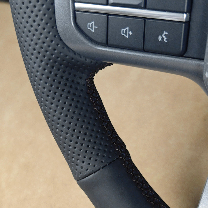 USA Warehouse Steering Wheel Cover for Ford F150 F-150 F-350 F-450 Expedition 2021-2025#year_2021-2024