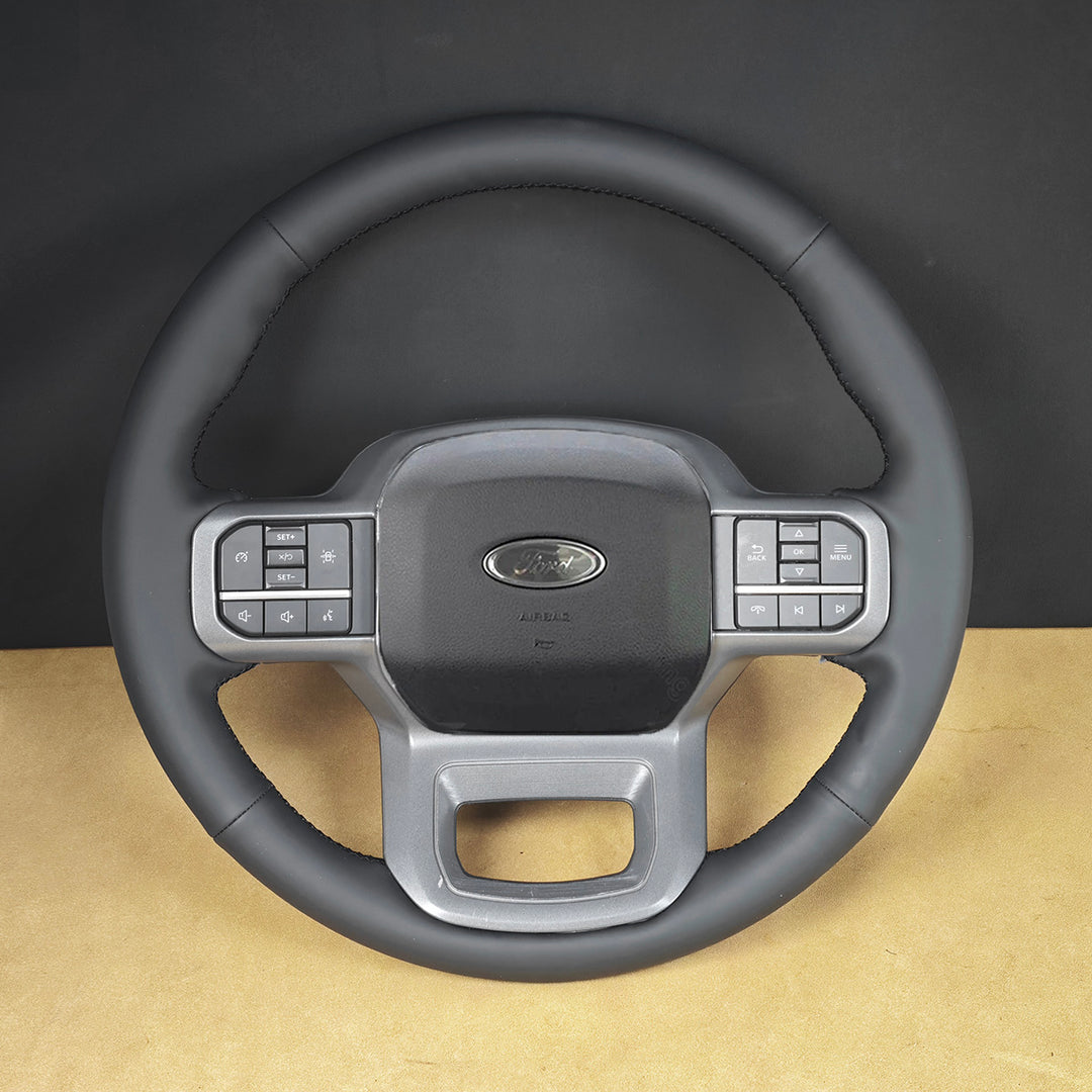 USA Warehouse Steering Wheel Cover for Ford F150 F-150 F-350 F-450 Expedition 2021-2025