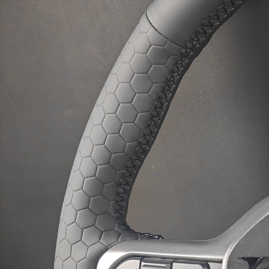 USA Warehouse Steering Wheel Cover for Ford F150 F-150 F-350 F-450 Expedition 2021-2025#year_2021-2024