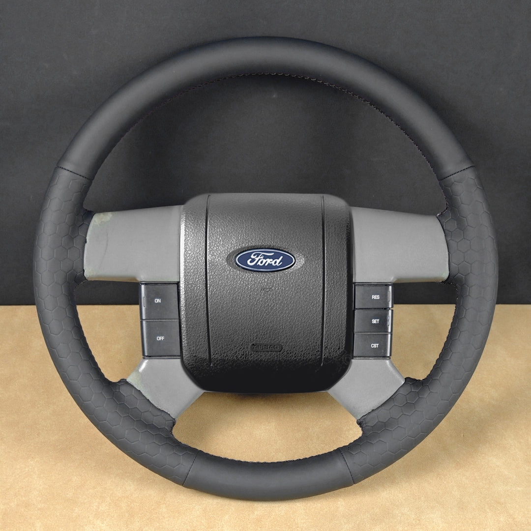 USA Warehouse Steering Wheel Cover for Ford F150 F250 F350 2004-2008#year_2004-2008