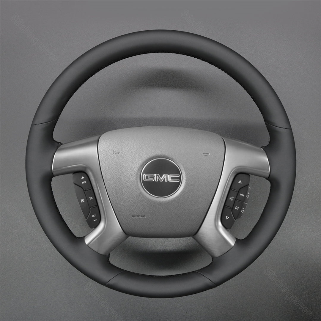 USA Warehouse Steering Wheel Cover for GMC Sierra 1500 2500 3500 Acadia Limited Savana Yukon 2007-2014