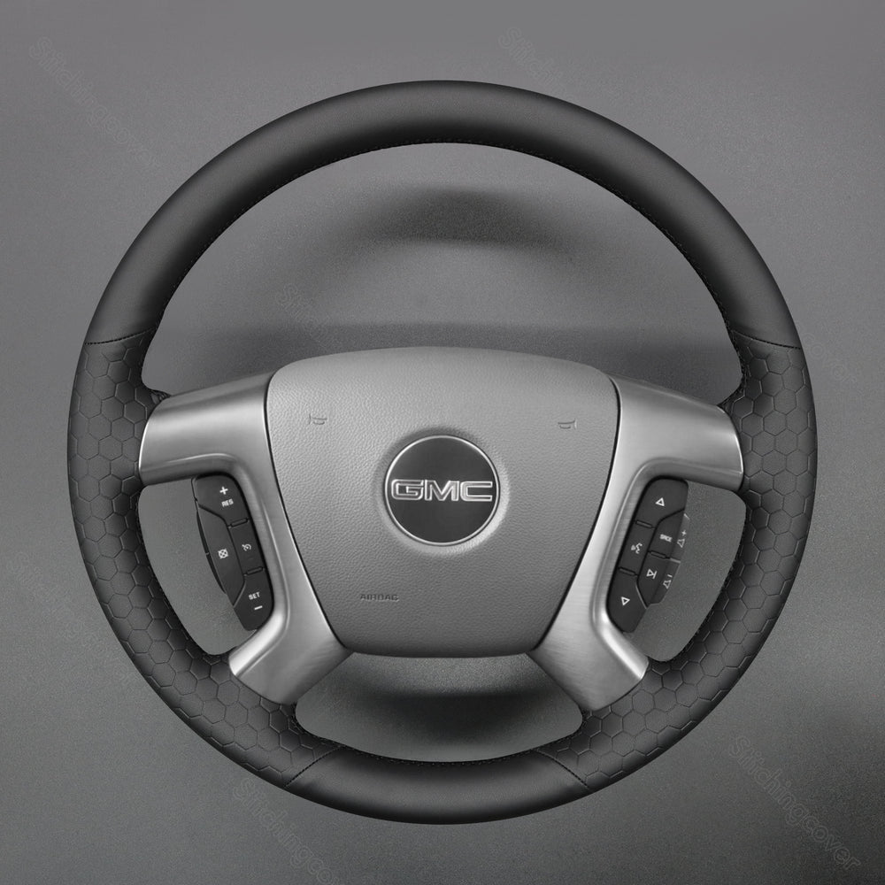 USA Warehouse Steering Wheel Cover for GMC Sierra 1500 2500 3500 Acadia Limited Savana Yukon 2007-2014