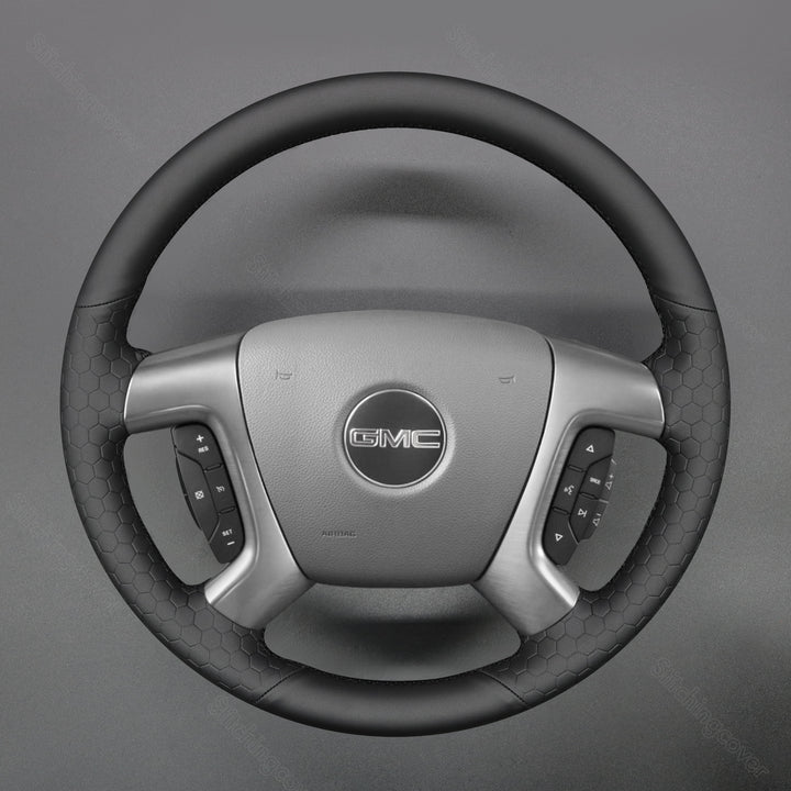 USA Warehouse Steering Wheel Cover for GMC Sierra 1500 2500 3500 Acadia Limited Savana Yukon 2007-2014