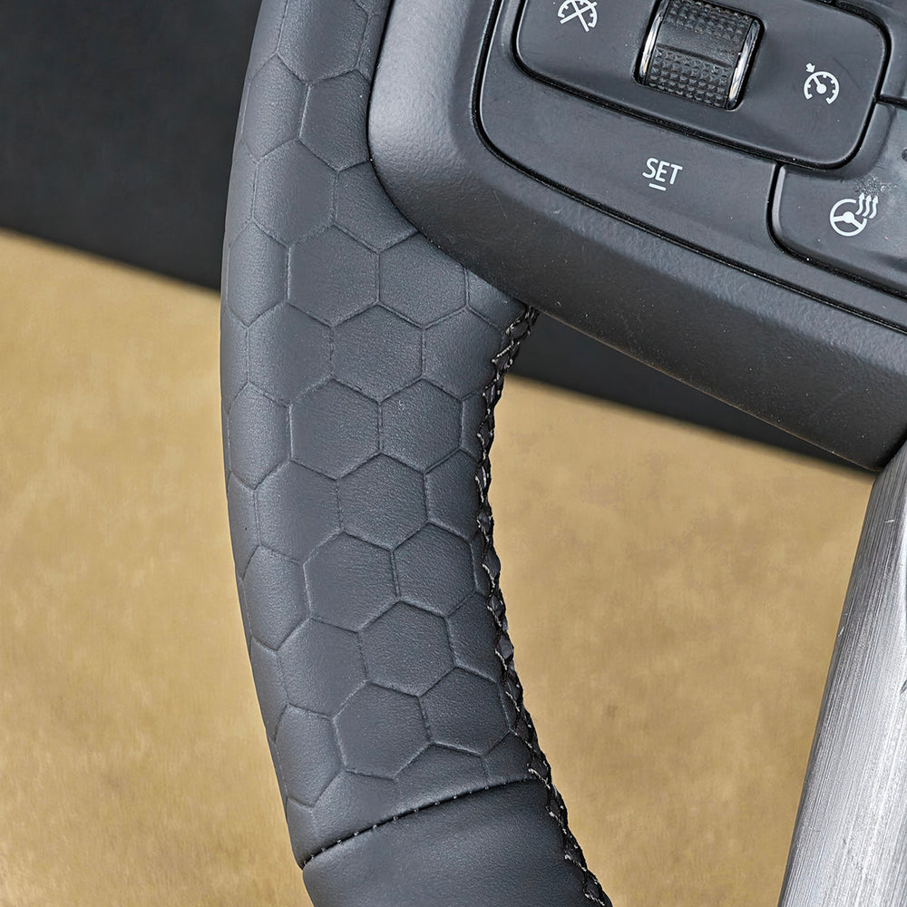 USA Warehouse Steering Wheel Cover for GMC Sierra 1500 2500 3500 Yukon XL 2019-2024