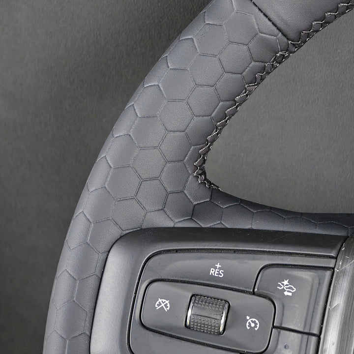 USA Warehouse Steering Wheel Cover for GMC Sierra 1500 2500 3500 Yukon XL 2019-2024