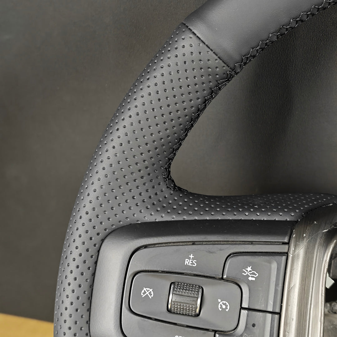 USA Warehouse Steering Wheel Cover for GMC Sierra 1500 2500 3500 Yukon XL 2019-2024