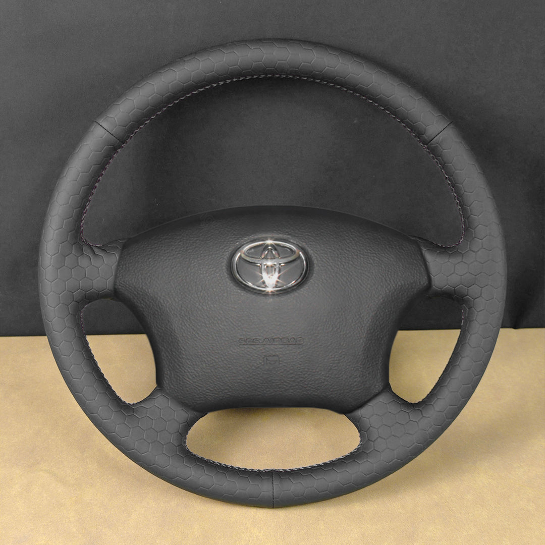 USA Warehouse Steering Wheel Cover for Toyota Camry Highlander Sequoia Sienna Land Cruiser Prado Tacoma Tundra 4Runner 2003-2009