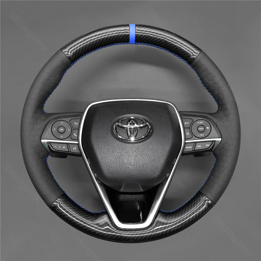 USA Warehouse Steering Wheel Cover for Toyota RAV4 Camry Corolla 2018-2024