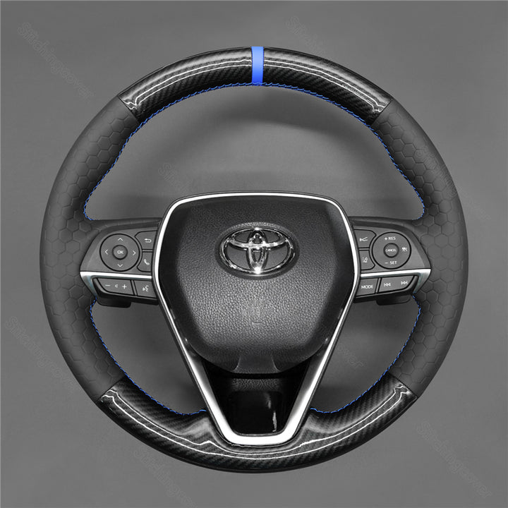 USA Warehouse Steering Wheel Cover for Toyota RAV4 Camry Corolla 2018-2024