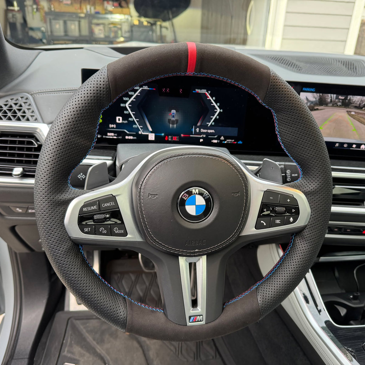 Custom steering wheel wrap customer installation