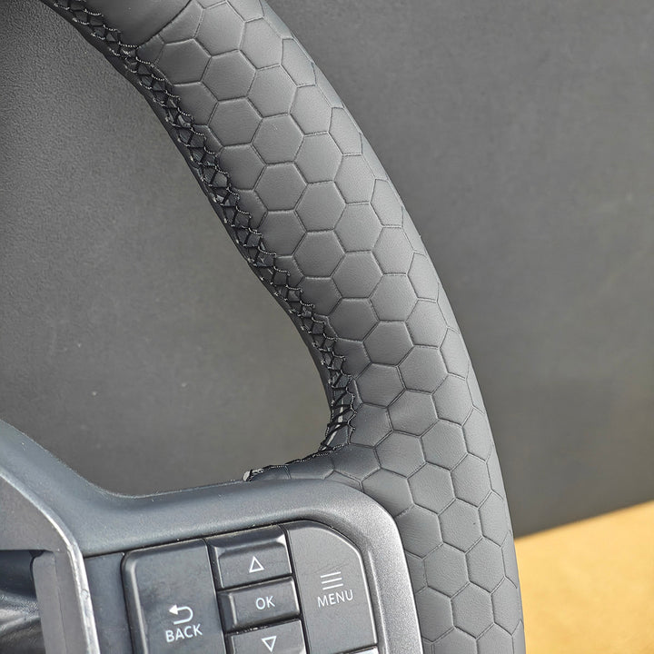 USA Warehouse Steering Wheel Cover for Ford F150 F-150 F-350 F-450 Expedition 2021-2025#year_2021-2024