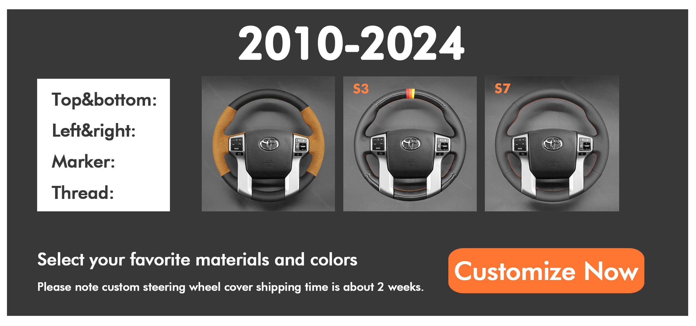 toyota 4runner steering wheel cover