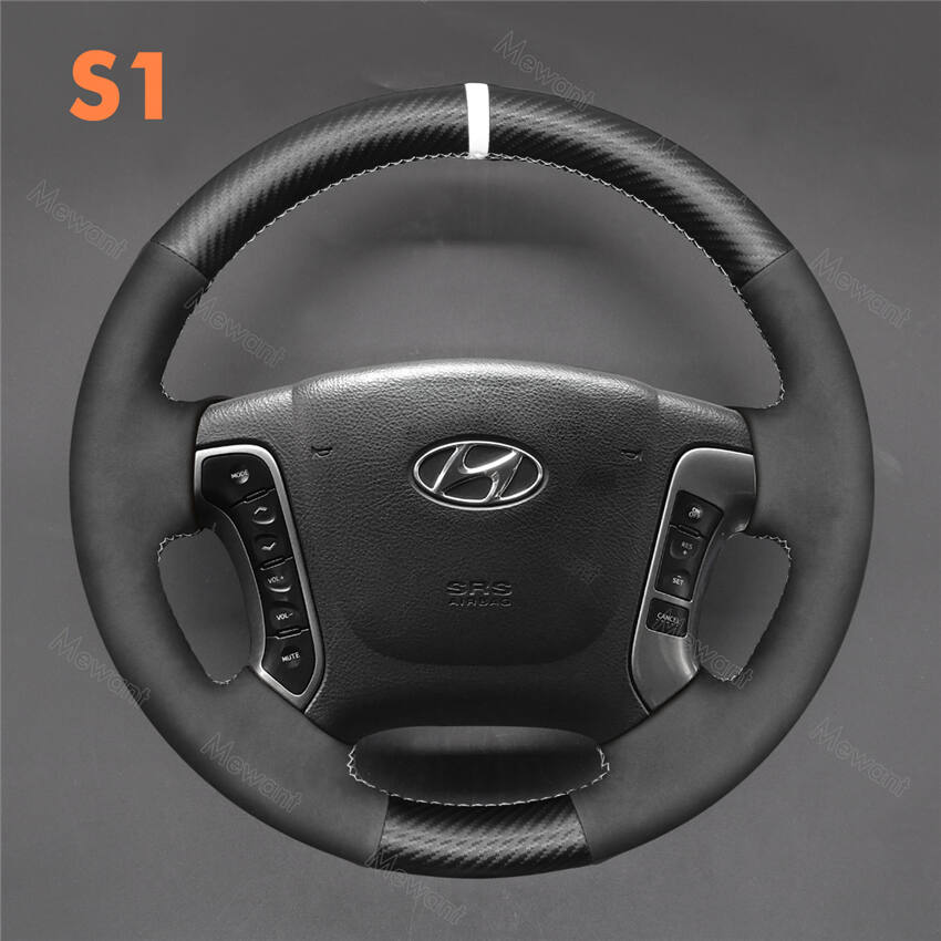 Steering Wheel Cover for Hyundai Santa Fe H-1 Starex iLoad iMax i800 2008-2019