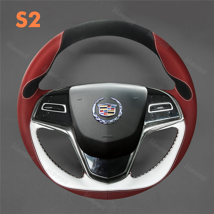Steering Wheel Cover For Cadillac CTS ATS 2013-2016