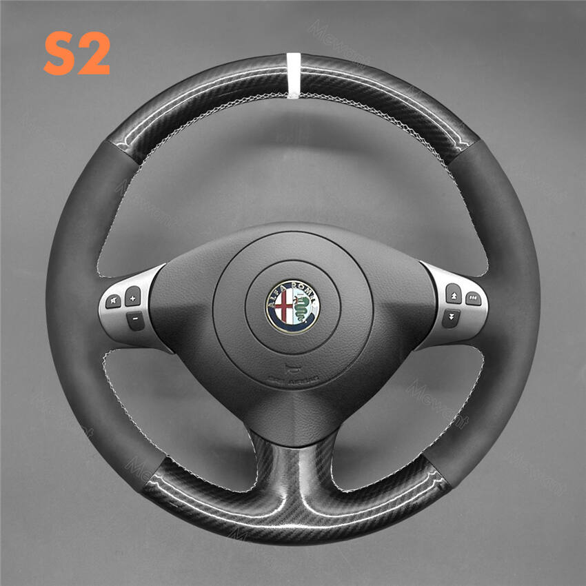Steering Wheel Cover For Alfa Romeo 147 156 Crosswagon 2000-2010