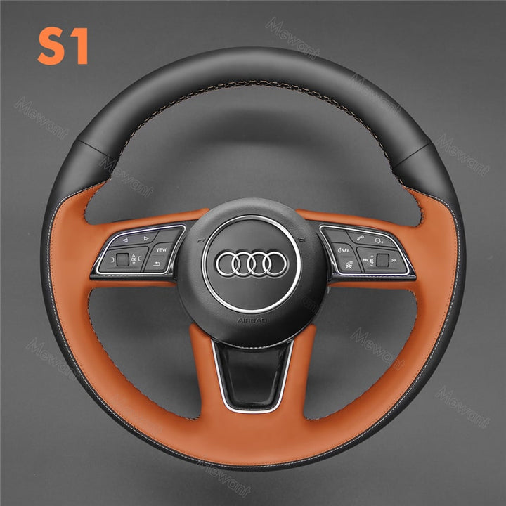 Steering Wheel Cover For Audi A3 A4 A5 S5