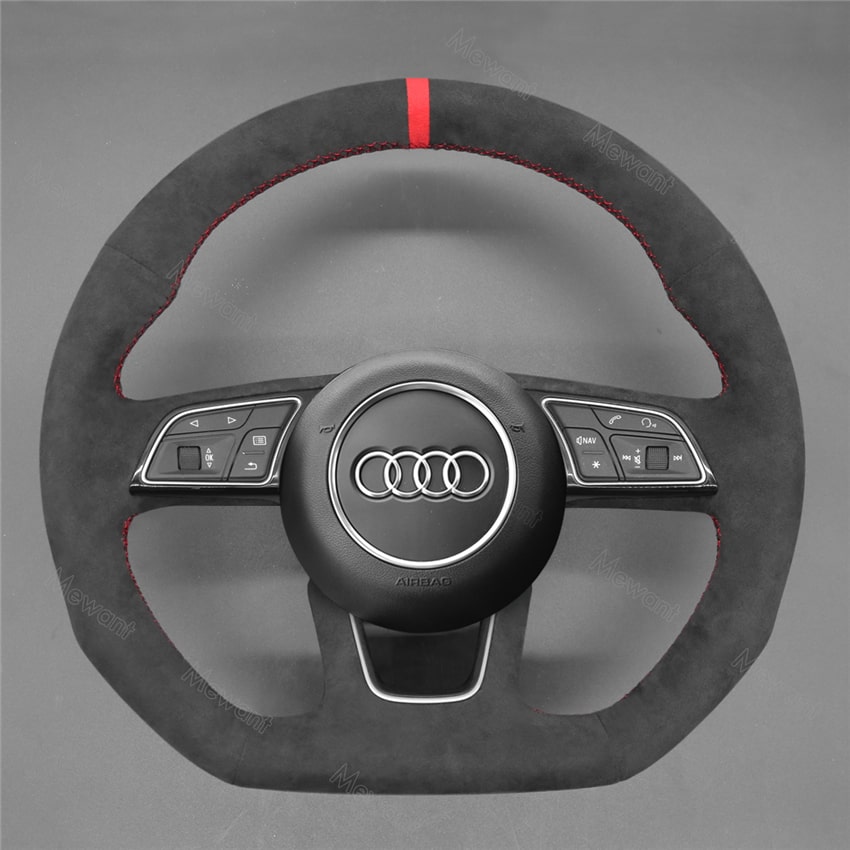 Audi logo steering wheel outlet cover