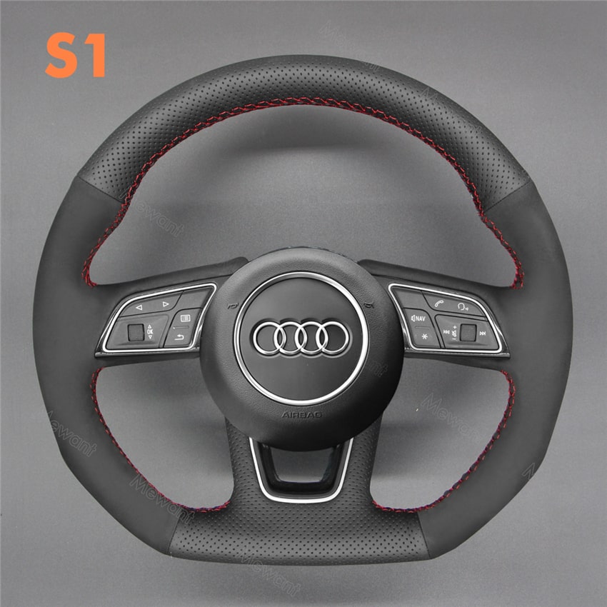 Steering Wheel Cover For Audi A3 A5 RS 3/5 S3 S4 S5