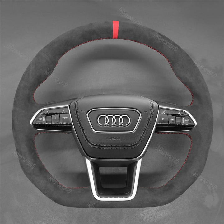 Steering Wheel Cover For Audi A6 A7 S6 S7 2018 2019