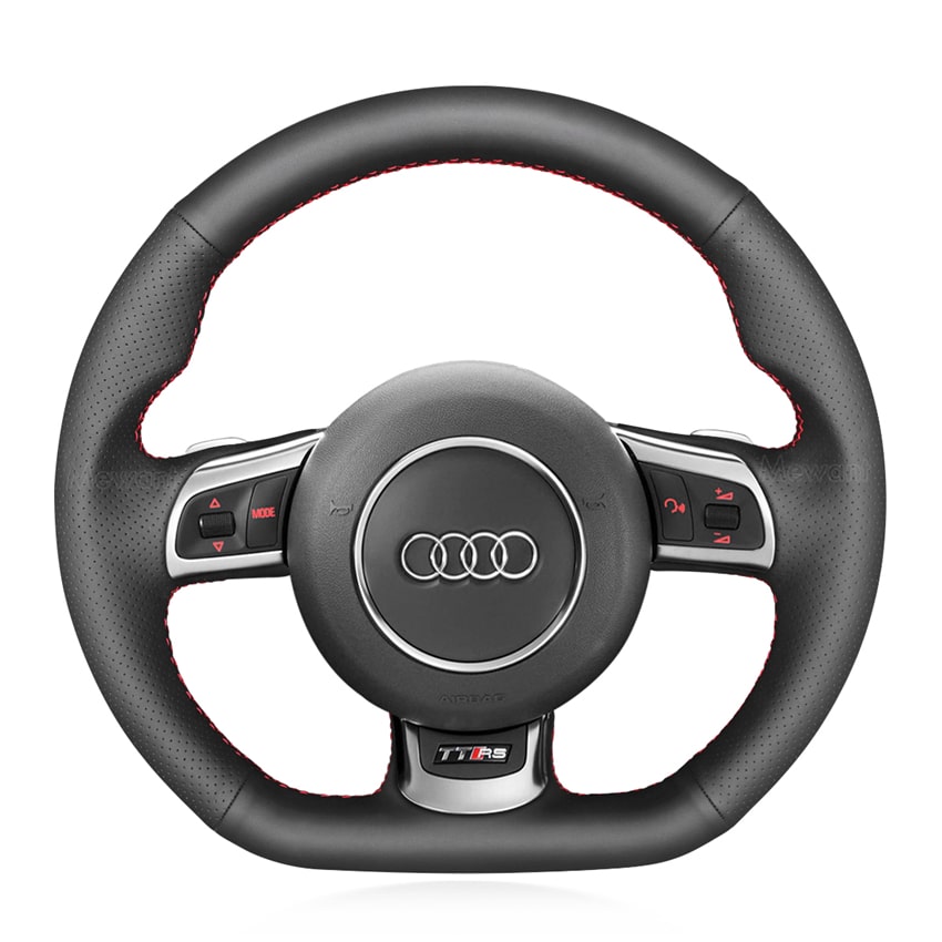 Steering Wheel Cover For Audi TT RS R8 RS 2009-2014 - Stitchingcover