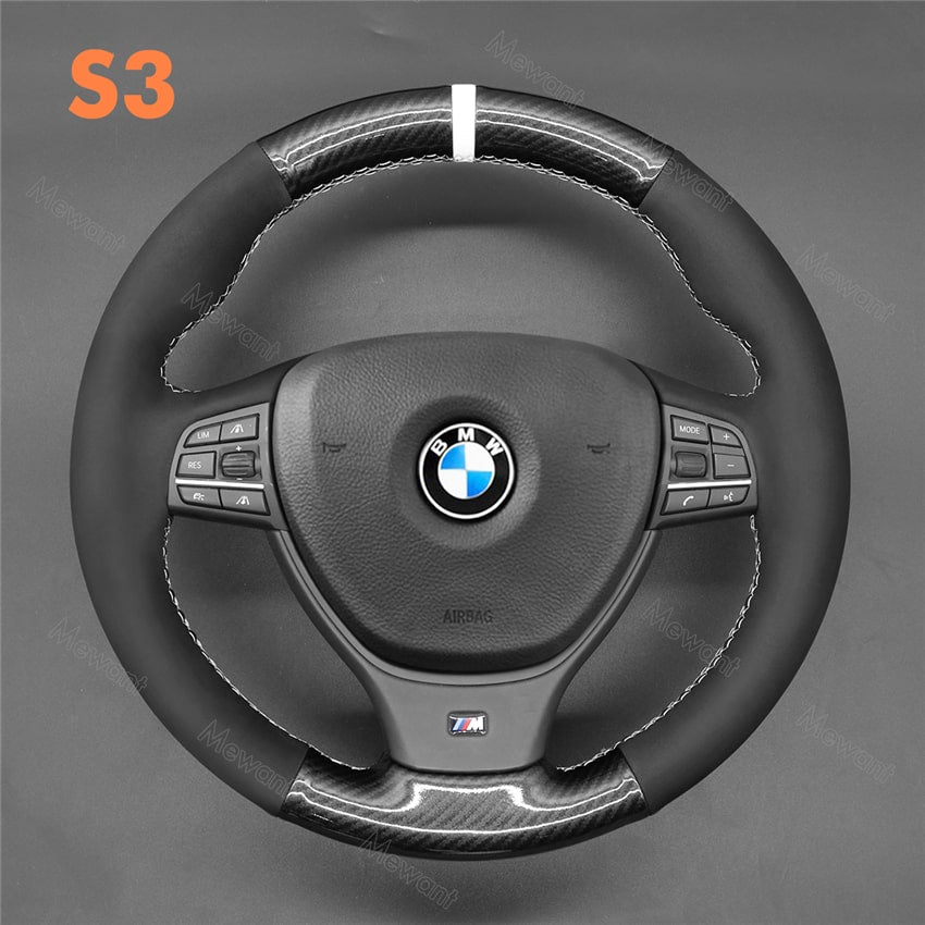 Steering Wheel Cover For BMW F01 F02 F06 F10 F11 F12 F13