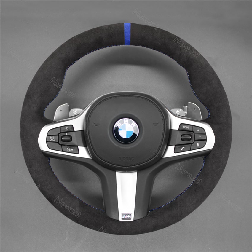 Steering Wheel Cover For BMW G12 G14 G15 G16 G20 G21 G22 G23 G26