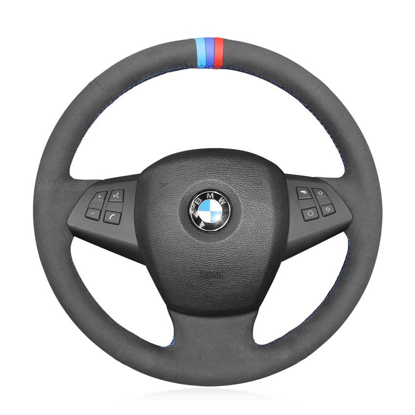 Steering Wheel Cover For BMW X5 E70 2006-2013 第 1 个媒体文件（共 3 个）