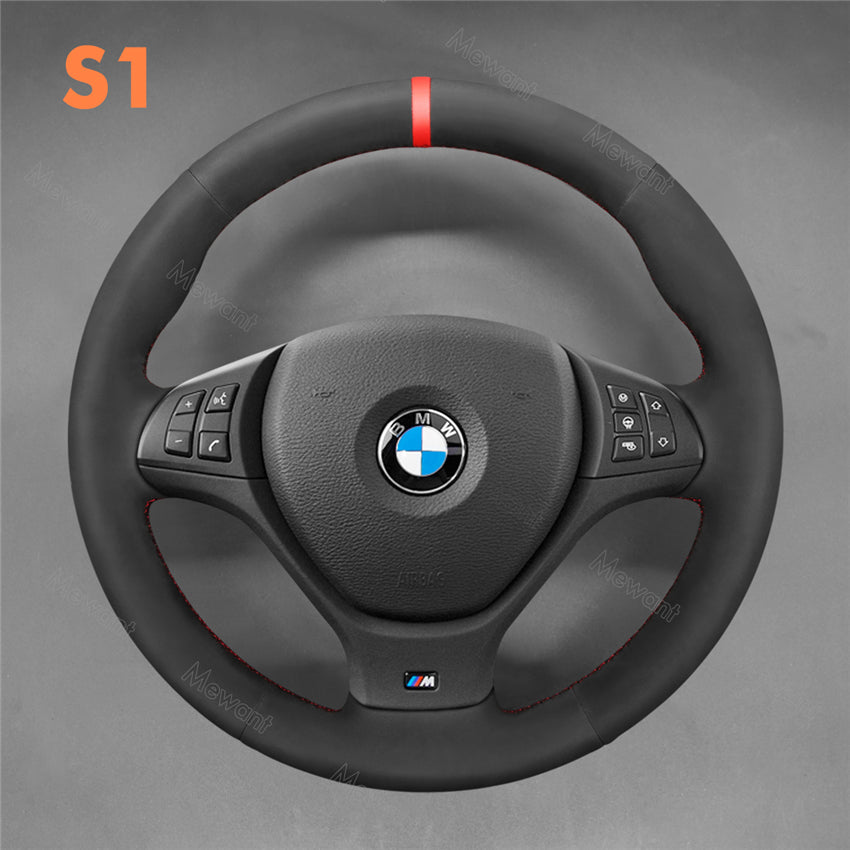 Steering Wheel Cover For BMW X5 E70 X6 M E71 - Stitchingcover