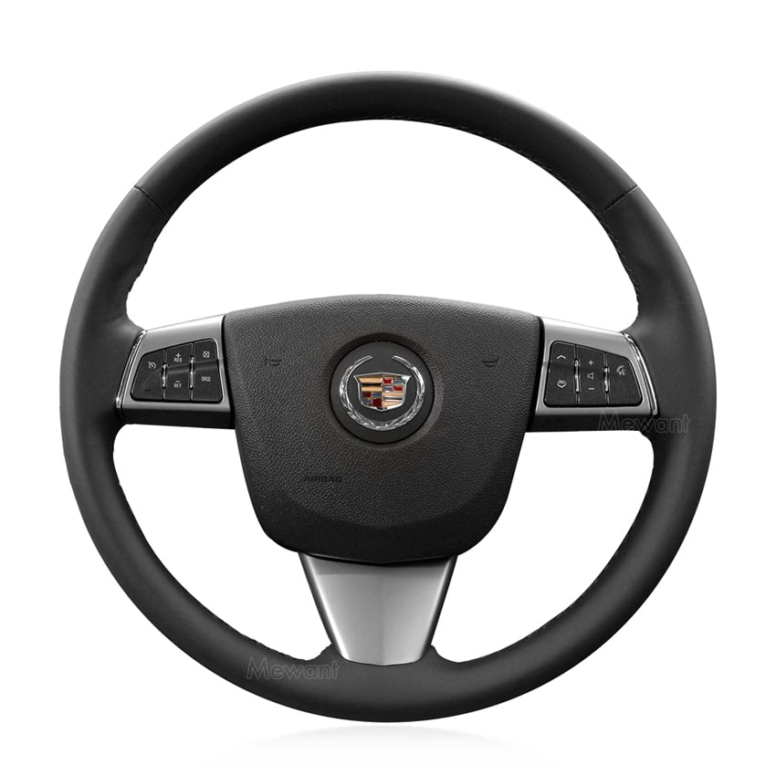 Cadillac logo deals steering wheel cover