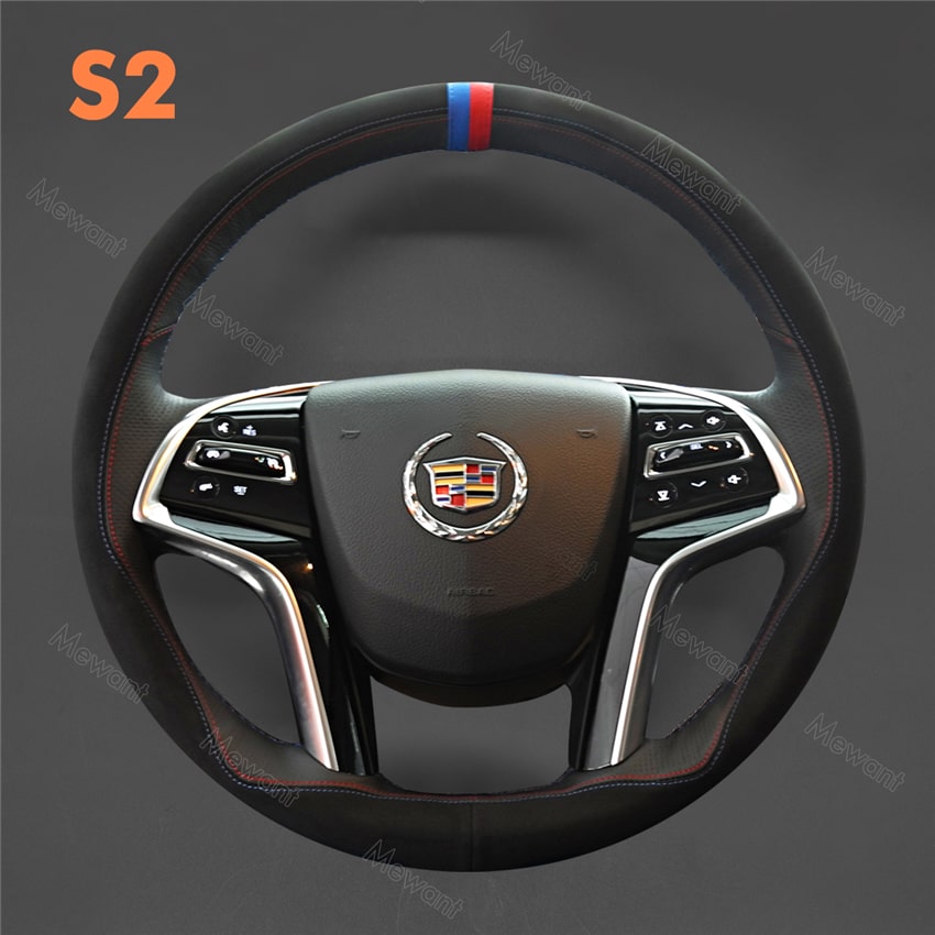 Steering Wheel Cover For Cadillac SRX XTS Escalade 2013-2017