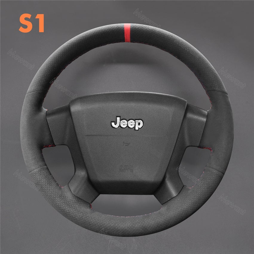 Steering Wheel Cover For Jeep Compass I(MK49) Patriot 2007-2011
