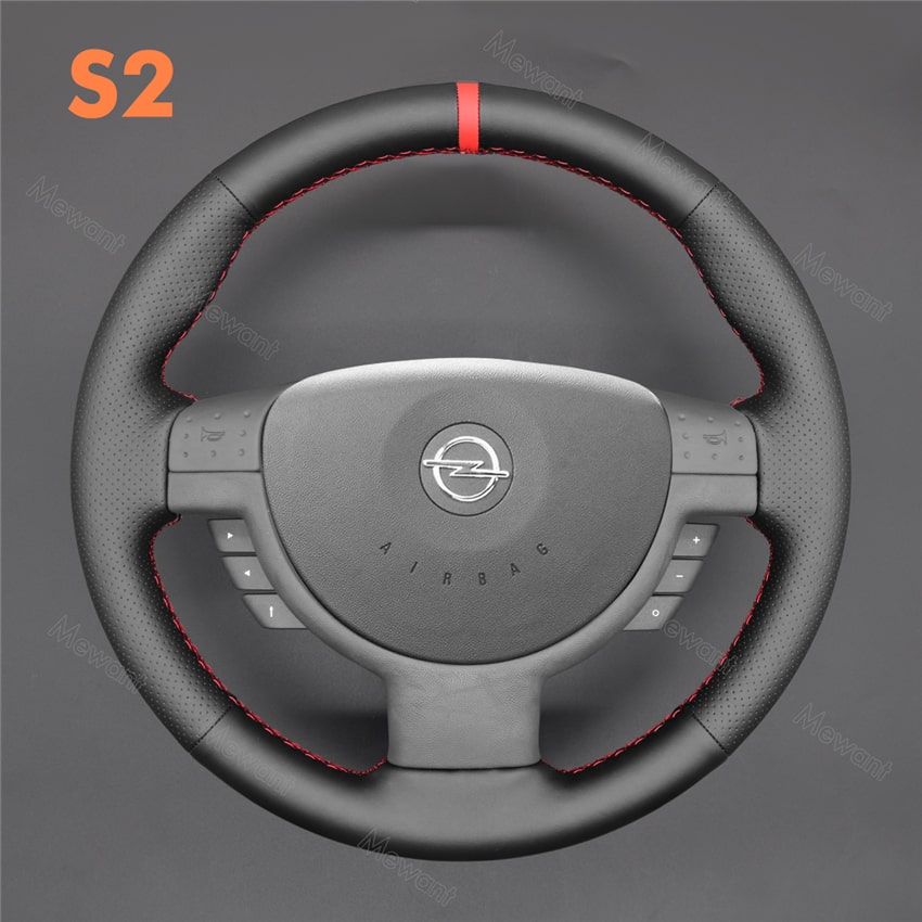 Steering Wheel Cover For Opel Corsa C Combo C 2000-2011 - Stitchingcover