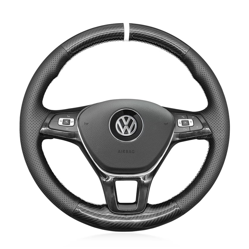 Steering Wheel Cover For Volkswagen VW Amarok T6 California Caravelle Kombi Multivan Transporter