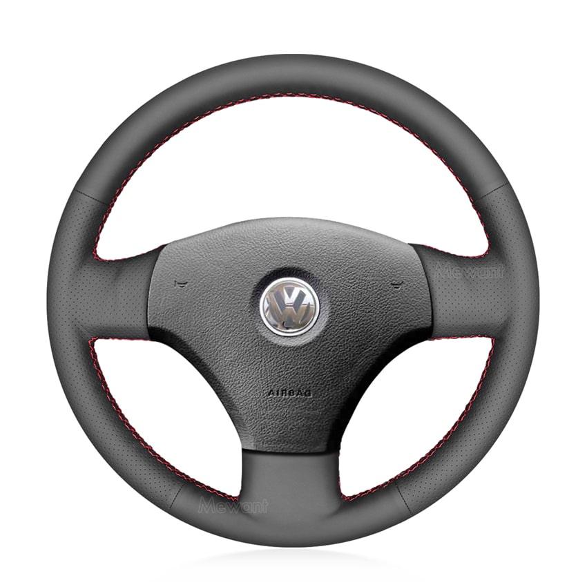 Steering Wheel Cover For Volkswagen VW Bora 2001 2002 2003 2004 2005