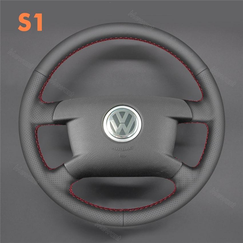 Steering Wheel Cover For Volkswagen VW Caddy Caravelle T5 Media 2 of 2