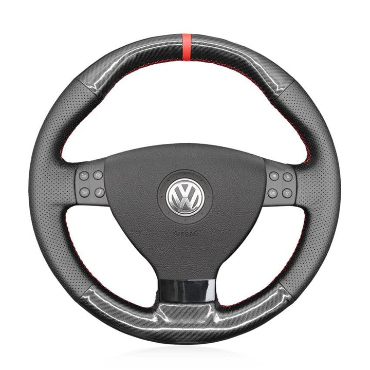 Steering Wheel Cover For Volkswagen VW EOS MK5 2005 2006 2007 2008