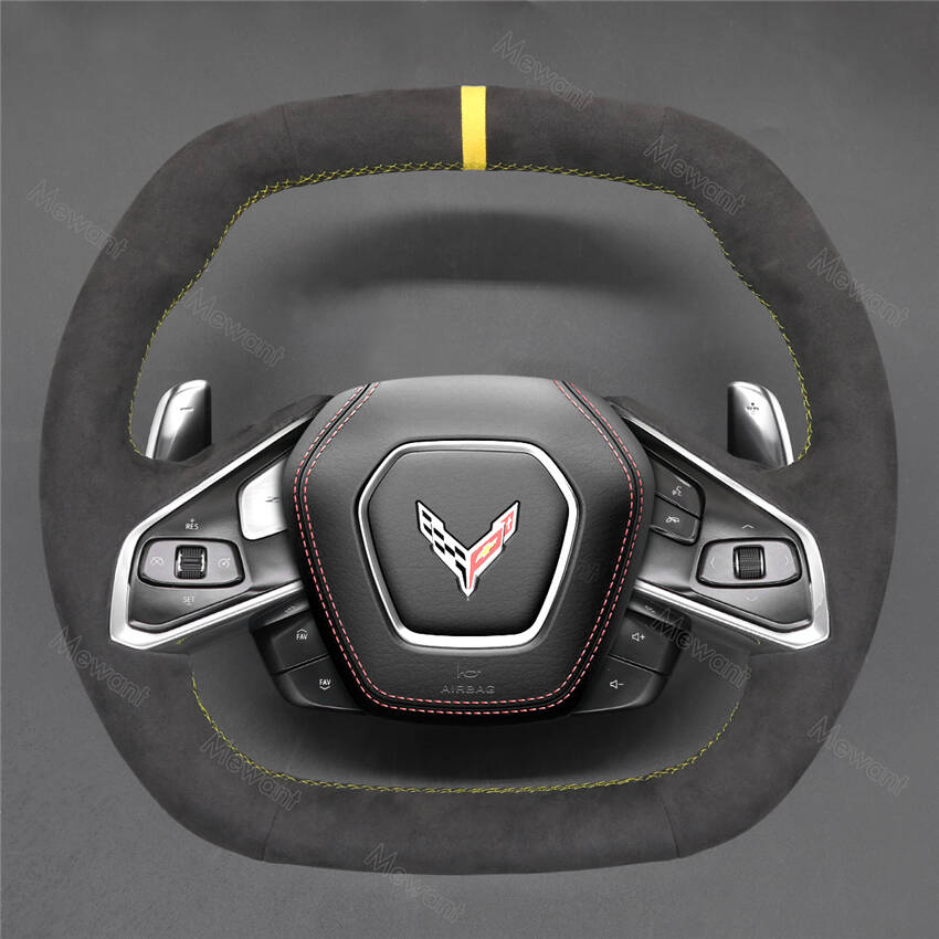 Steering Wheel Cover for Chevrolet Corvette C8 2020-2023