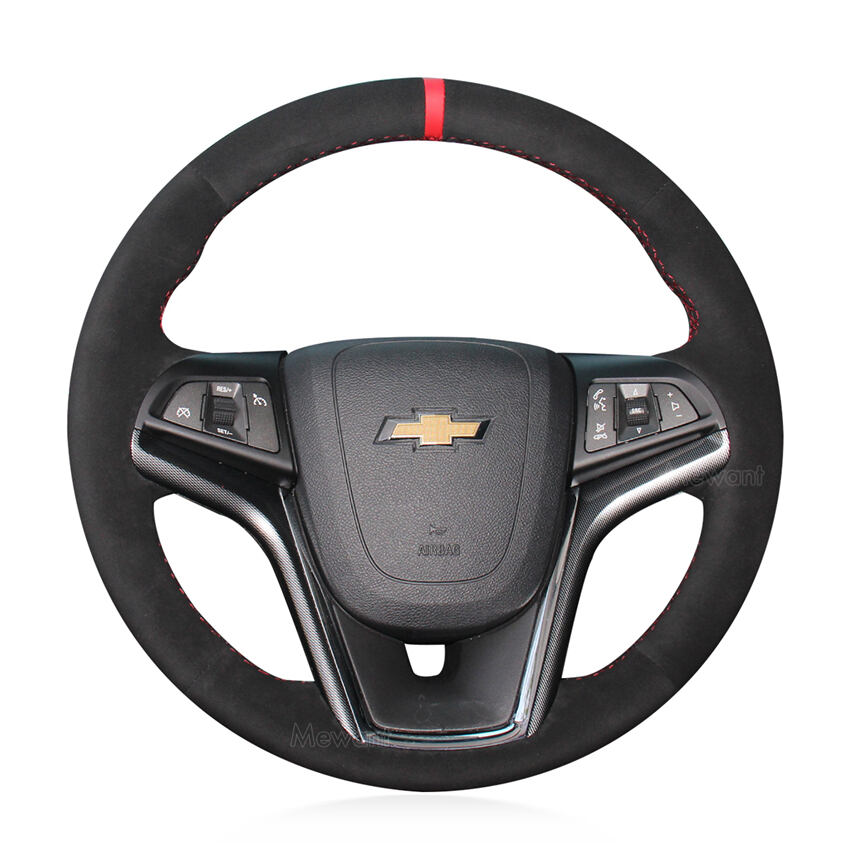 Steering Wheel Cover for Chevrolet Malibu Volt 2011-2015 Leather
