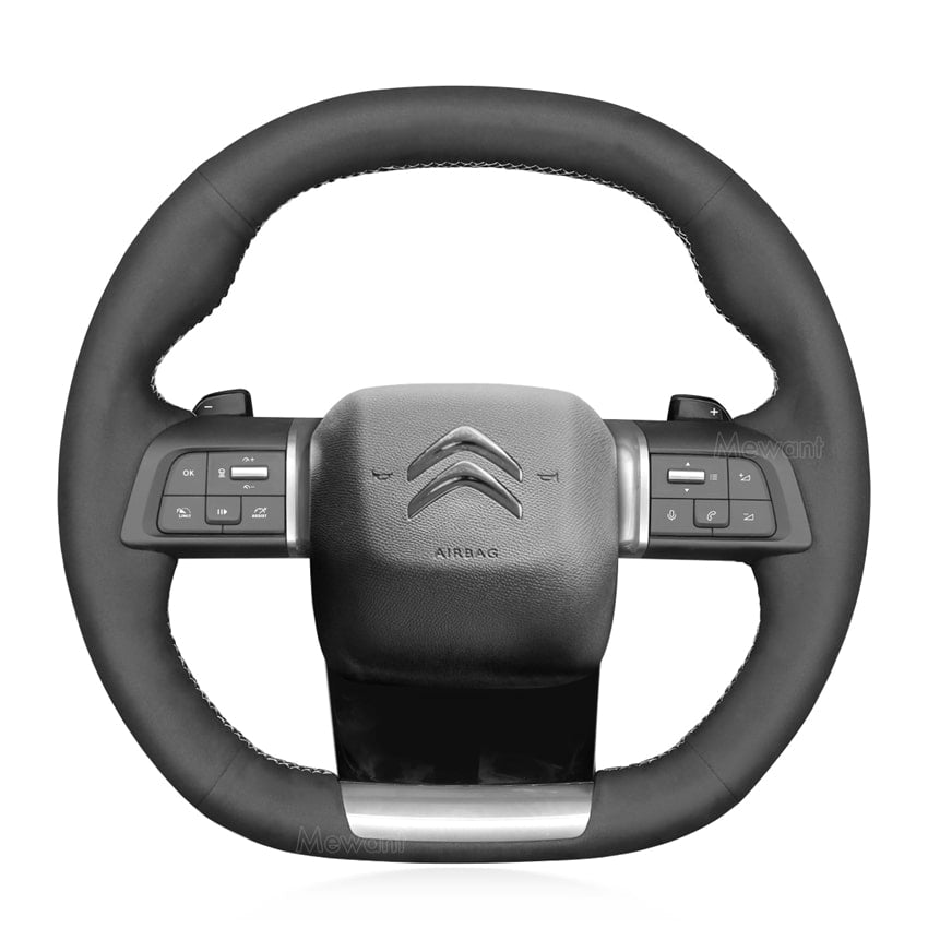 Steering Wheel Cover for Citroen C4 C5 X 2020-2022 - Stitchingcover