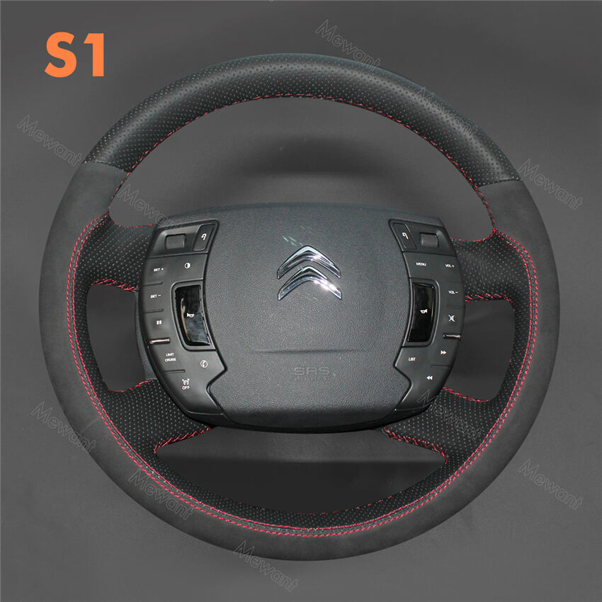 Steering Wheel Cover for Citroen C5 2008-2016