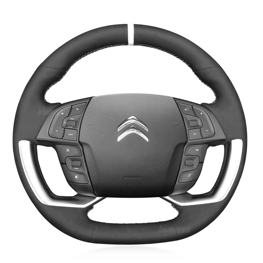 Steering Wheel Cover for Citroen Grand C4 Picasso SpaceTourer 2013-2018