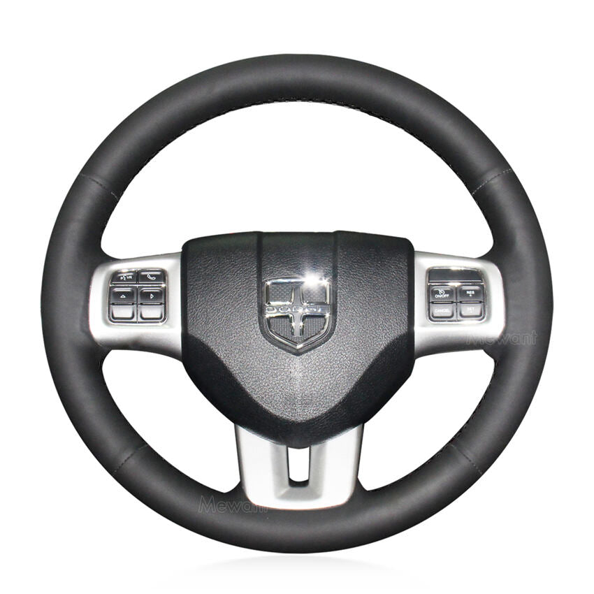 Steering Wheel Cover for Dodge Challenger Charger Avenger Durango Journey Grand Caravan 2011-2020